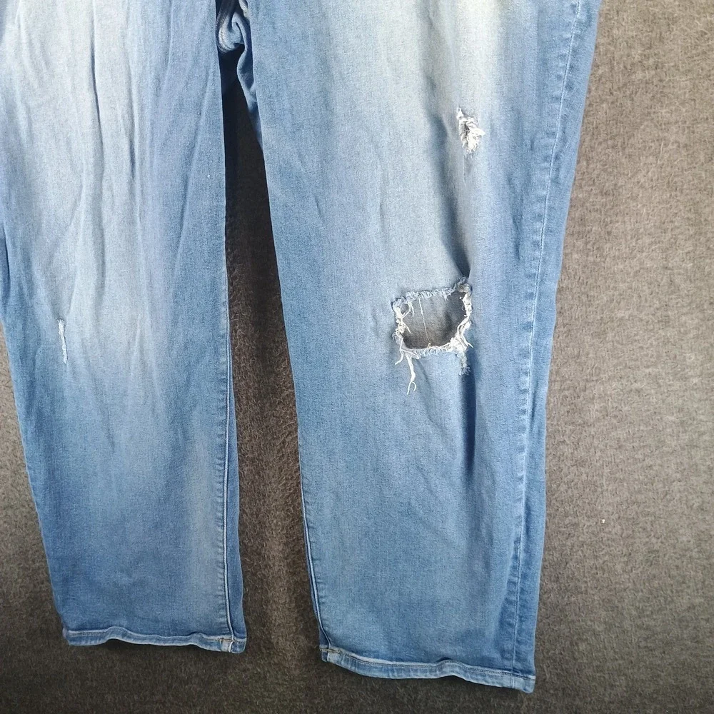 Lane Bryant Jeans Women 26 Flex Magic‎ Waistband High Rise Girlfriend Straight